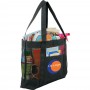 Non Woven Bags - Surfside Mesh Accent Tote