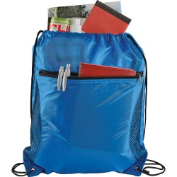 Duffle Bags & Sacks - Zippered Side Mesh Drawstring Sportspack