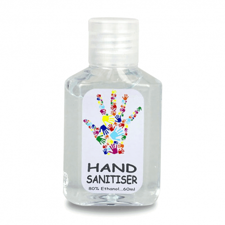 Hand Sanitiser 80% Ethanol 60ml