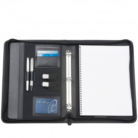 Non Leather Compendiums - A4 Zippered Compendium