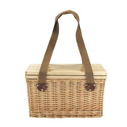 Picnic Sets - Sorrento Trekk Wicker Cooler Basket