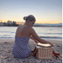 Picnic Sets - Sorrento Trekk Wicker Cooler Basket