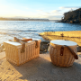 Picnic Sets - Sorrento Trekk Wicker Cooler Basket