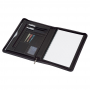 Non Leather Compendiums - A4 Zippered Compendium With Stitched Edges