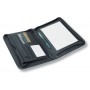 Non Leather Compendiums - A5 Zippered Compendium with Metal Plate