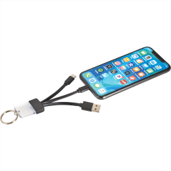 USB Hubs & Cables - Dazzle 3-in-1 Light Up Charging Cable