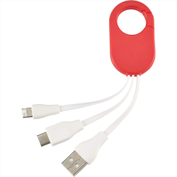 USB Hubs & Cables - The Troop 3-in-1 Charging Cable