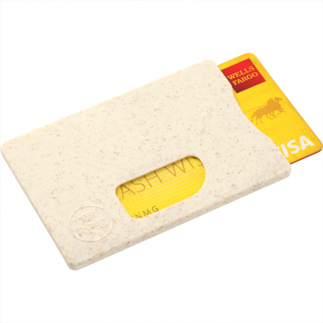 Business Card Holders - Wheat Straw RFID Card Holder