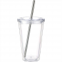 Reusable Stainless Straw Set with Eco Tube